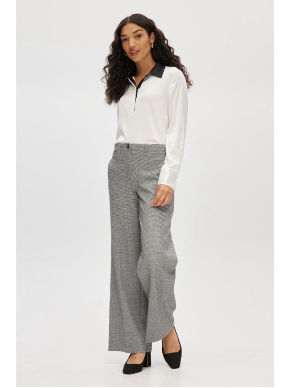 Hilary Radley Houndstooth Trousers - Size 14 ✨ NWOT
